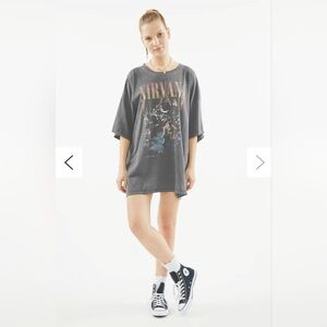 Urban Outfitters Nirvana Unplugged Oversized Tee